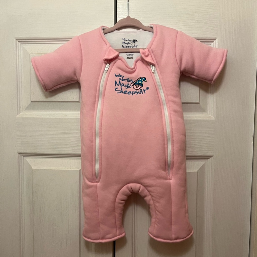 Merlin's Magic Sleepsuit Pink Kids Pajamas Sleep Sack